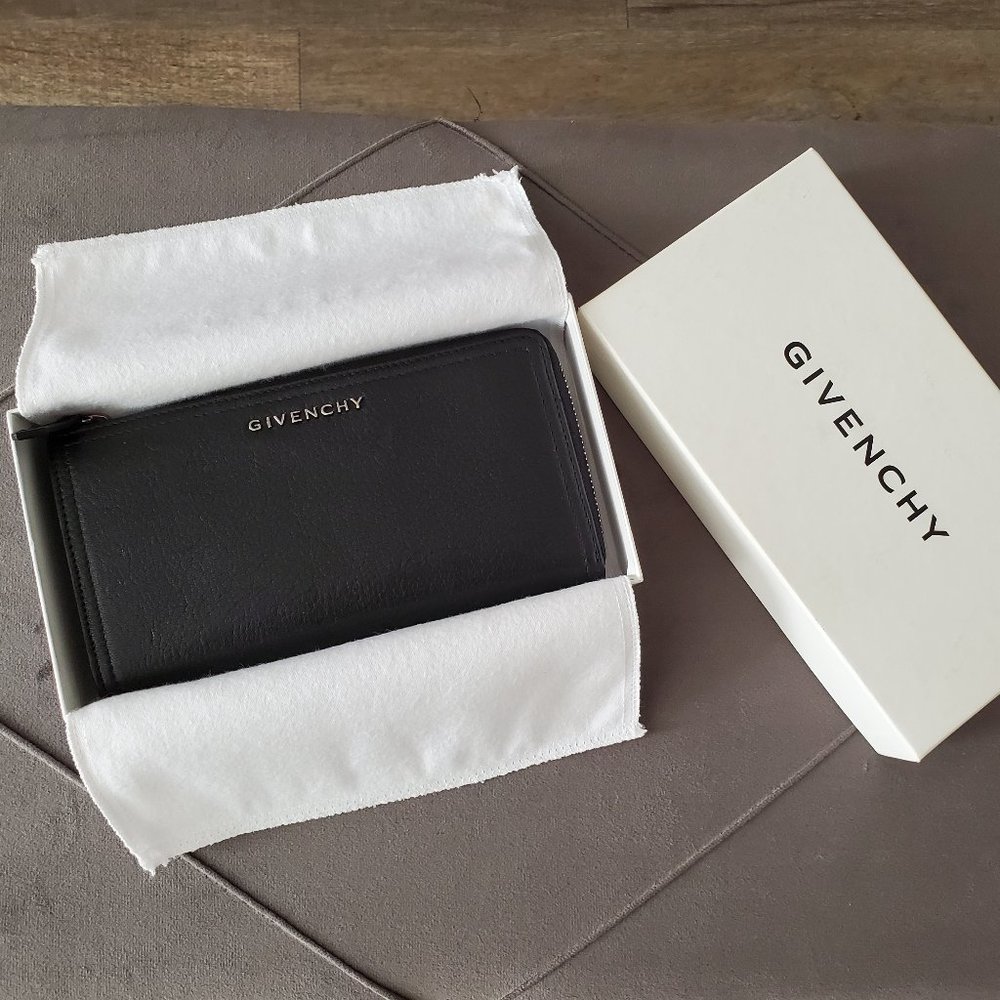 Givenchy Pandora Half Zip Wallet
